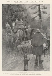 König Edward VII. in Balmoral